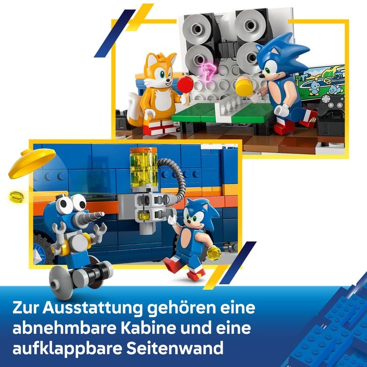 Produktbild: LEGO Sonic the Hedgehog Team Sonics Kommando-Truck 77006, Spielzeug