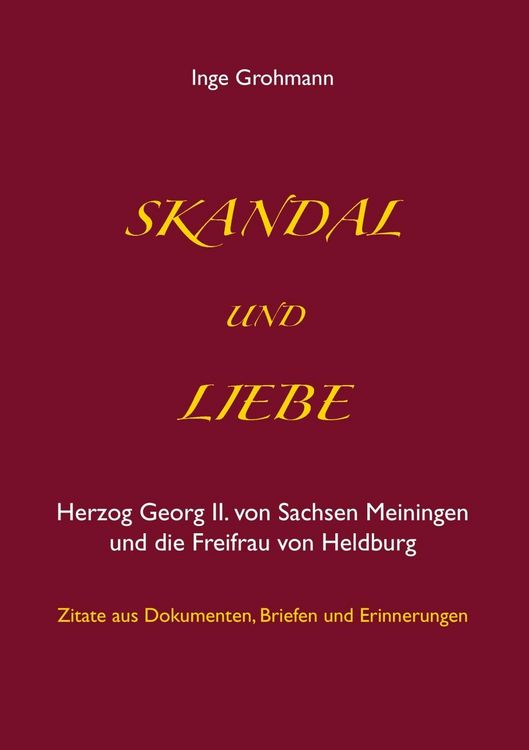 Produktbild: Skandal und Liebe