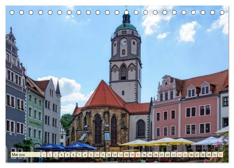 Produktbild: Bezauberndes Mei&szlig;en (Tischkalender 2026 DIN A5 quer), CALVENDO Monatskalender
