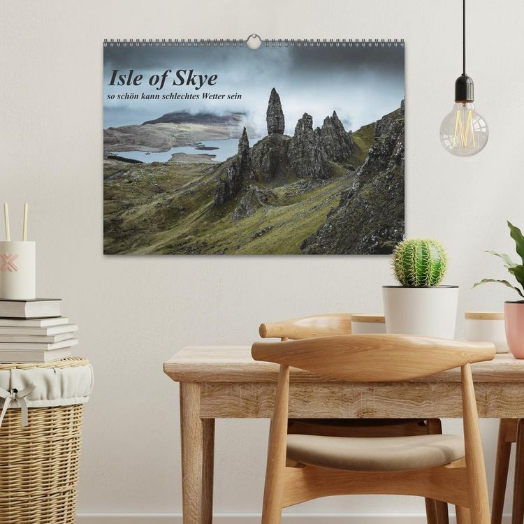 Produktbild: Isle of Skye - so sch&ouml;n kann schlechtes Wetter sein (Wandkalender 2026 DIN A3 quer), CALVENDO Monatskalender