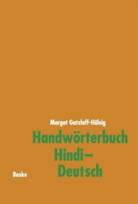 Produktbild: Handw&ouml;rterbuch Hindi-Deutsch