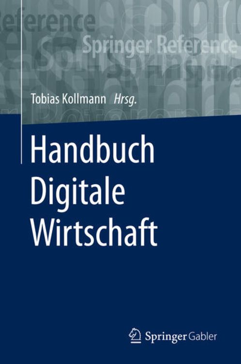 Produktbild: Handbuch Digitale Wirtschaft