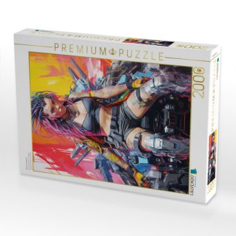 Produktbild: CALVENDO Puzzle Techno-Zauberin | 2000 Teile Lege-Gr&ouml;&szlig;e 90x67cm Foto-Puzzle f&uuml;r gl&uuml;ckliche Stunden