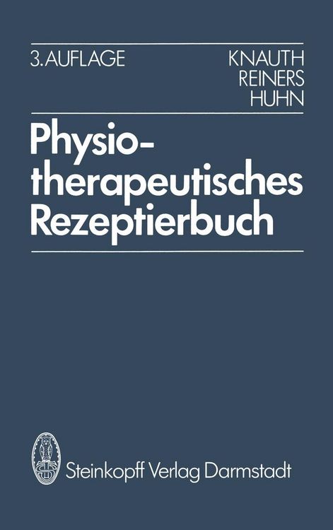 Produktbild: Physiotherapeutisches Rezeptierbuch