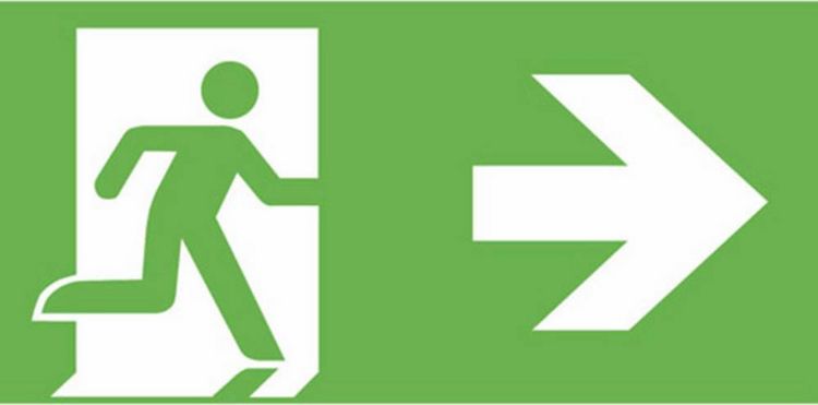 Produktbild: B-Safety BR 559 030 Fluchtweg-Notbeleuchtung Deckenaufbaumontage