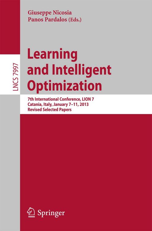 Produktbild: Learning and Intelligent Optimization
