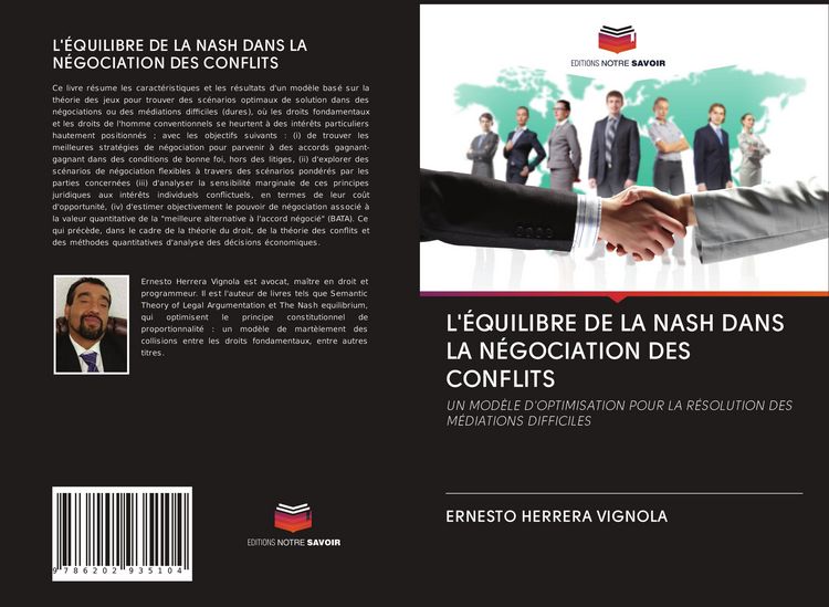 Produktbild: L'&eacute;quilibre De La Nash Dans La N&eacute;gociation des Conflits