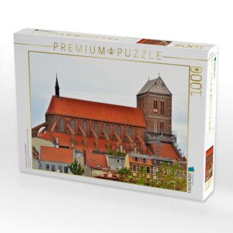 Produktbild: CALVENDO Puzzle St.-Nikolai-Kirche WISMAR (1487) | 1000 Teile Lege-Gr&ouml;&szlig;e 64x48cm Foto-Puzzle f&uuml;r gl&uuml;ckliche Stunden