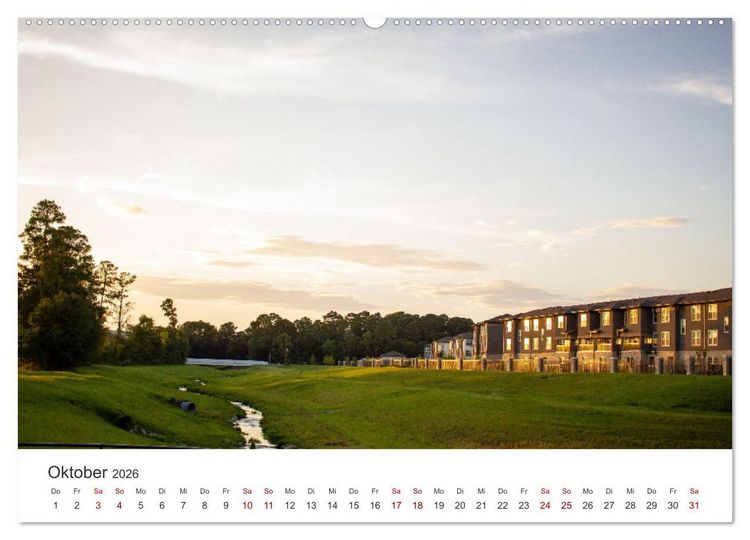Produktbild: Houston - Space City (hochwertiger Premium Wandkalender 2026 DIN A2 quer), Kunstdruck in Hochglanz