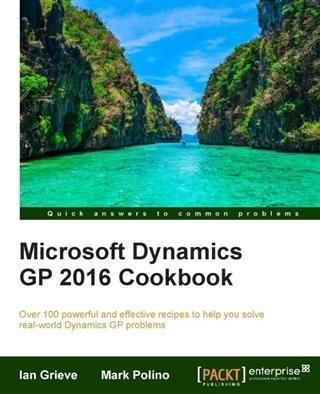 Produktbild: Microsoft Dynamics GP 2016 Cookbook