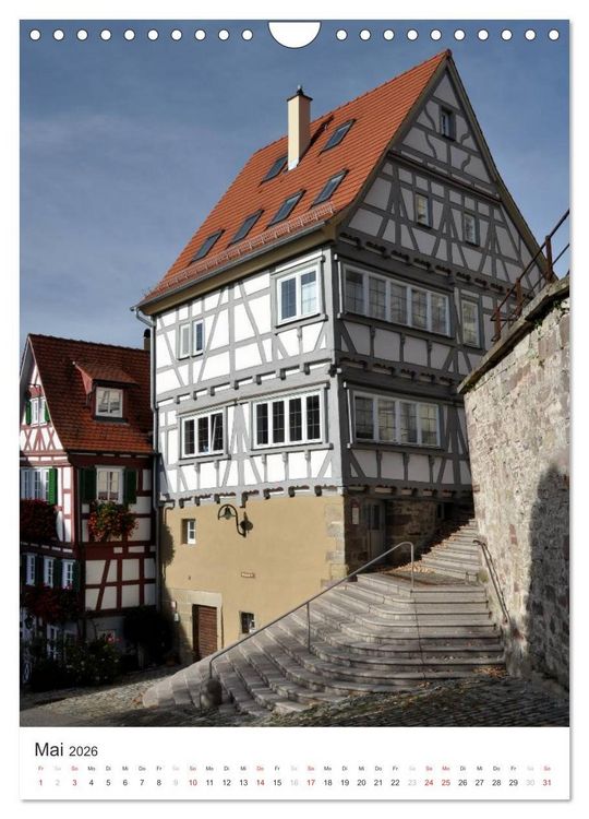 Produktbild: Herrenberg (Wandkalender 2026 DIN A4 hoch), CALVENDO Monatskalender