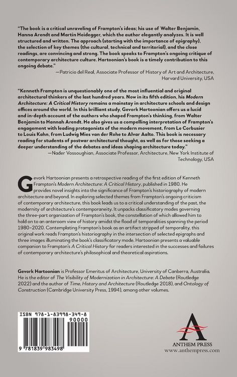 Produktbild: Reading Kenneth Frampton