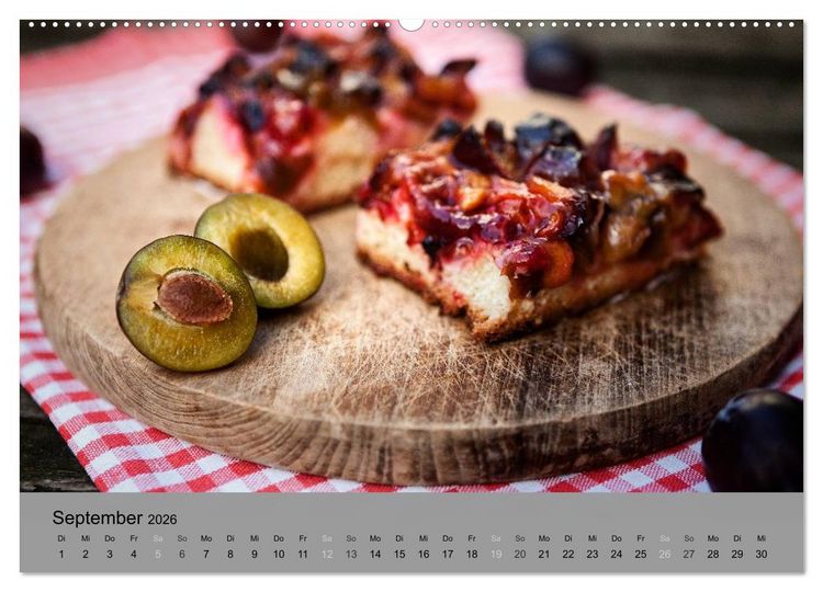 Produktbild: S&uuml;&szlig;kram - Leckereien aus der K&uuml;che (Wandkalender 2026 DIN A2 quer), CALVENDO Monatskalender