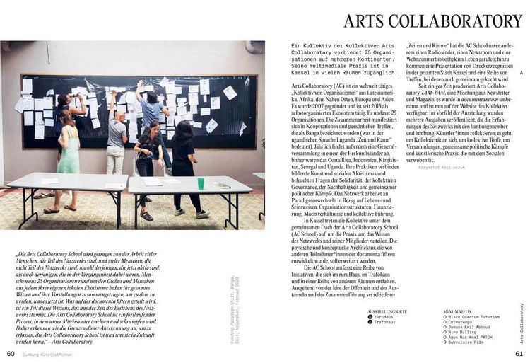 Produktbild: documenta fifteen Handbuch