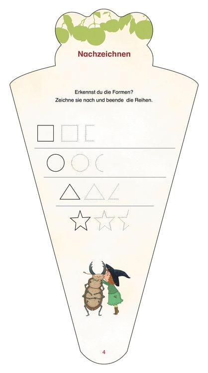 Produktbild: Mein hexig-buntes Schultütenbuch mit Petronella Apfelmus