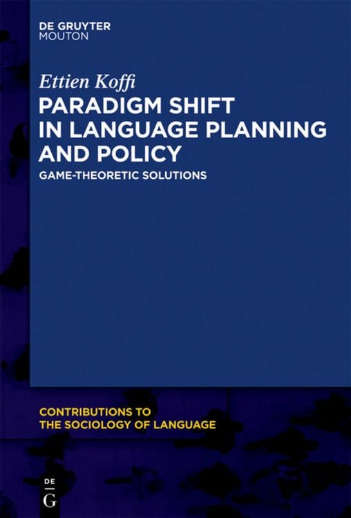 Produktbild: Paradigm Shift in Language Planning and Policy