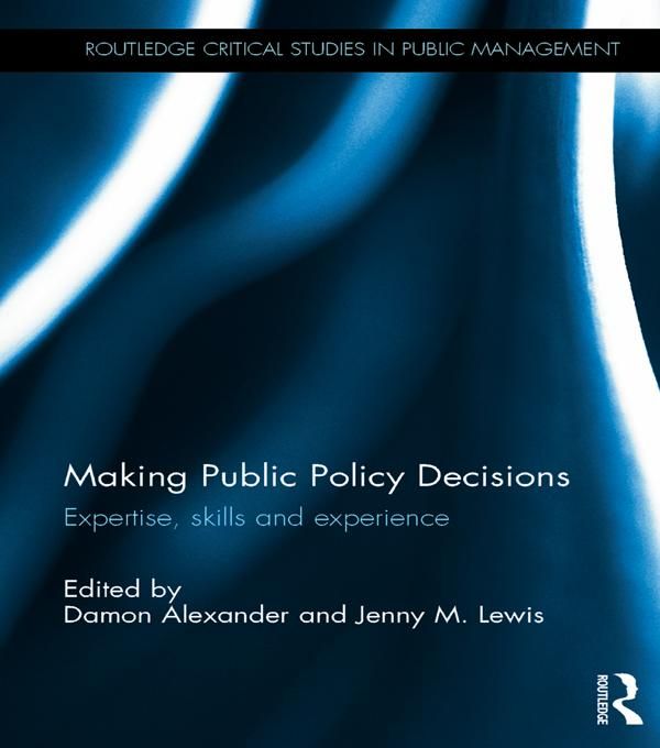 Produktbild: Making Public Policy Decisions