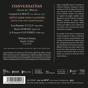 Produktbild: "Conversation" - Gaspard Le Roux: Suites for 2 Har