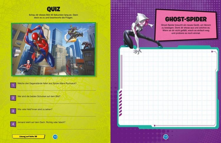 Produktbild: Marvel: Spider-Man Wisch & Weg - Spielspa&szlig;
