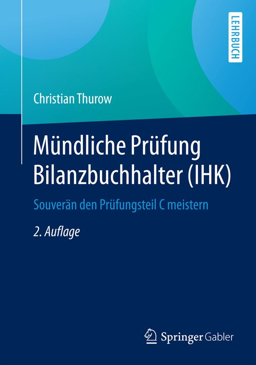 Produktbild: M&uuml;ndliche Pr&uuml;fung Bilanzbuchhalter (IHK)