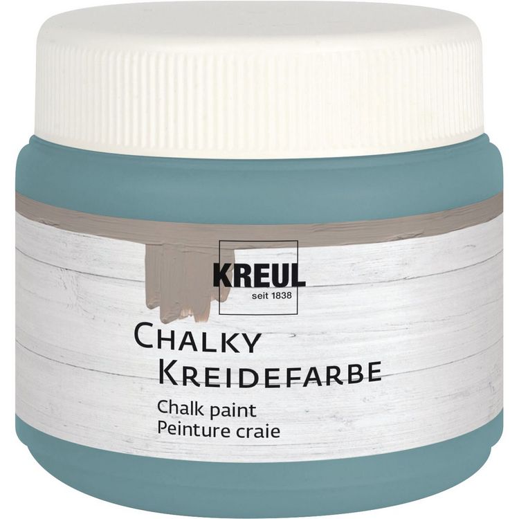 Produktbild: KREUL Kreidefarbe Chalky sir petrol 150ml Dose