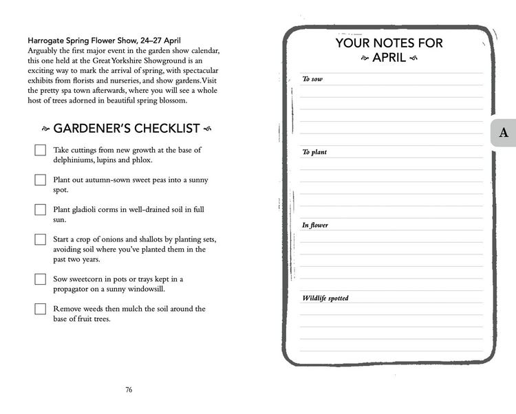 Produktbild: Gardener's Almanac 2025