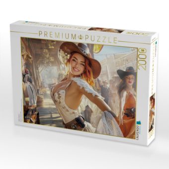 Produktbild: CALVENDO Puzzle Wilder Westen | 2000 Teile Lege-Gr&ouml;&szlig;e 90x67cm Foto-Puzzle f&uuml;r gl&uuml;ckliche Stunden
