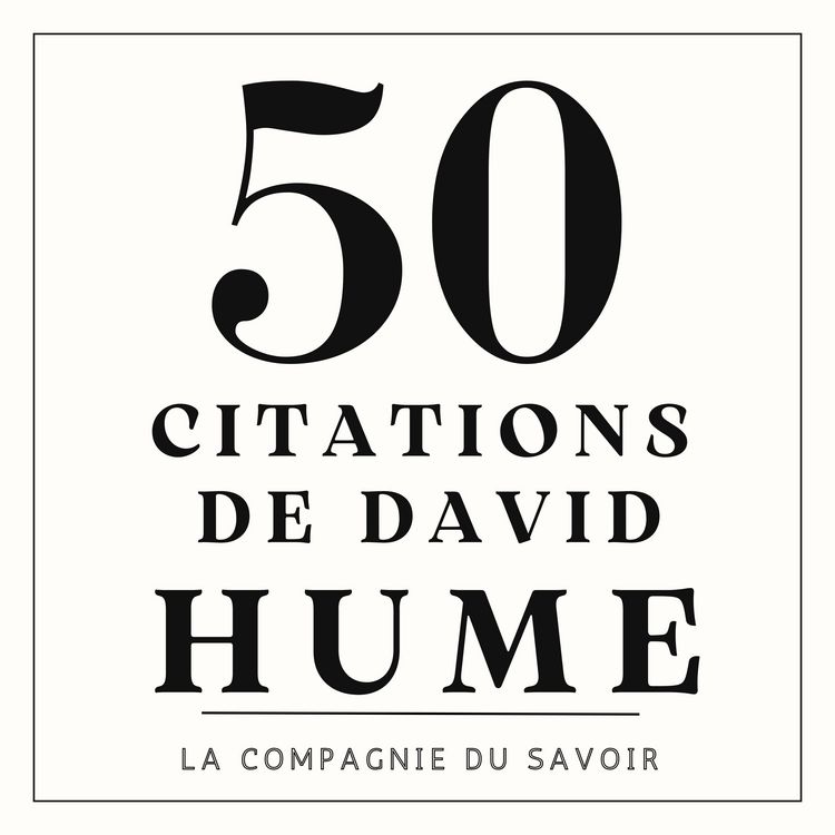 Produktbild: 50 citations de David Hume