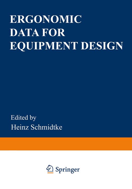 Produktbild: Ergonomic Data for Equipment Design