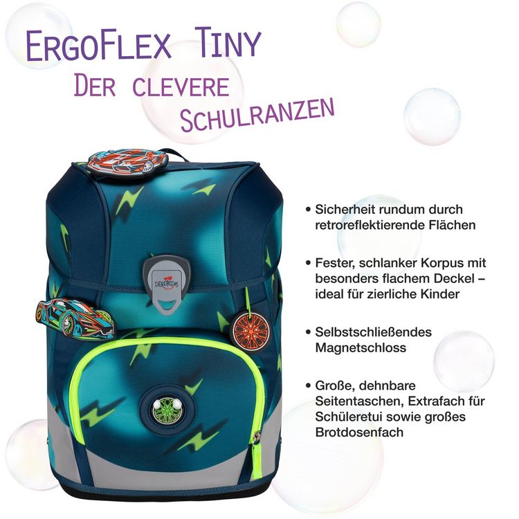 Produktbild: DerDieDas Schulranzen Set ErgoFlex Tiny, Schulranzen Set, 5tlg, Magic Light
