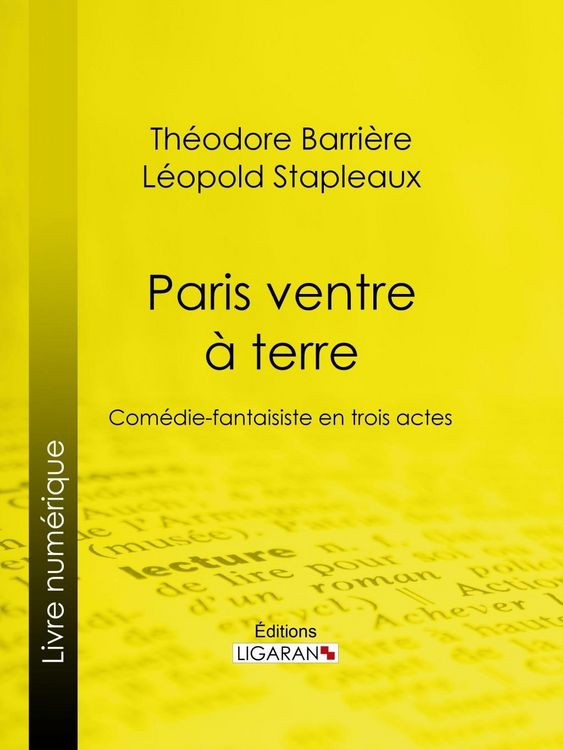 Produktbild: Paris ventre &agrave; terre