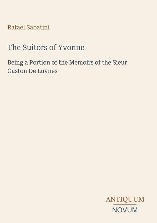 Produktbild: The Suitors of Yvonne