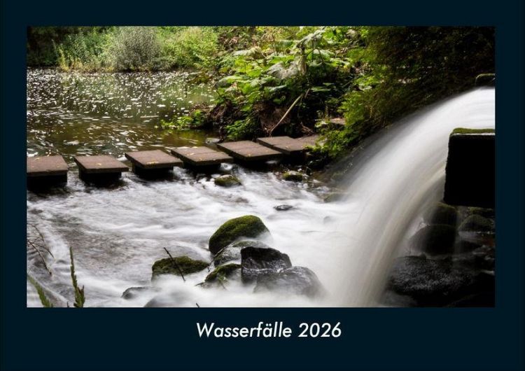 Produktbild: Wasserf&auml;lle 2026 Fotokalender DIN A4