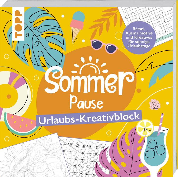 Produktbild: Sommer-Pause! Urlaubs-Kreativblock