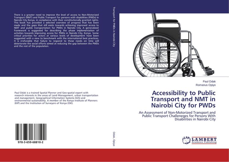 Produktbild: Accessibility to Public Transport and NMT in Nairobi City for PWDs