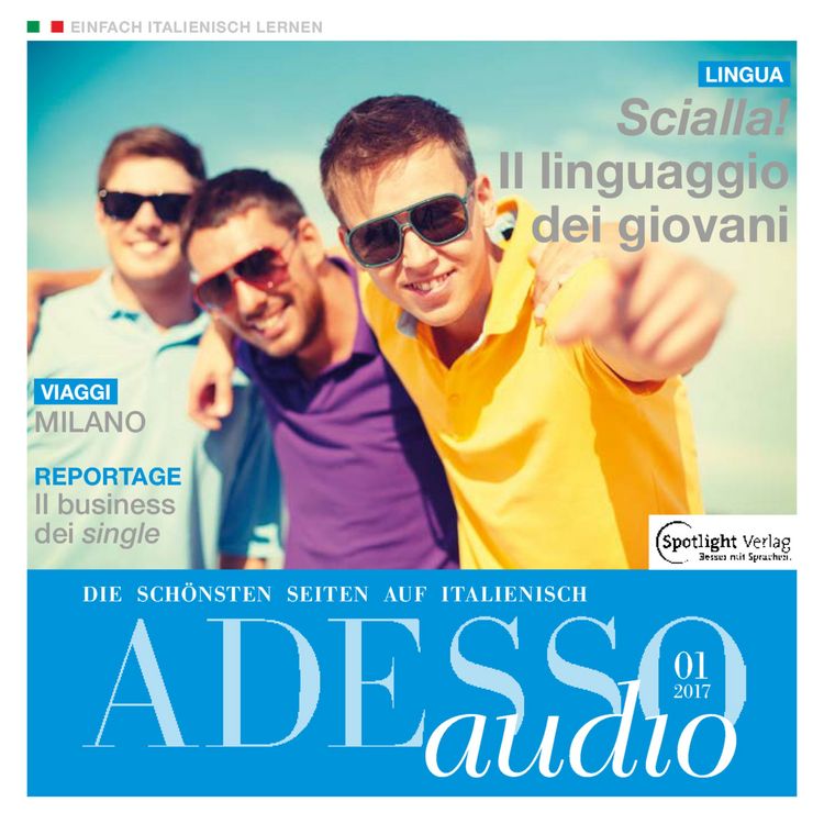 Produktbild: Italienisch lernen Audio - Jugendsprache