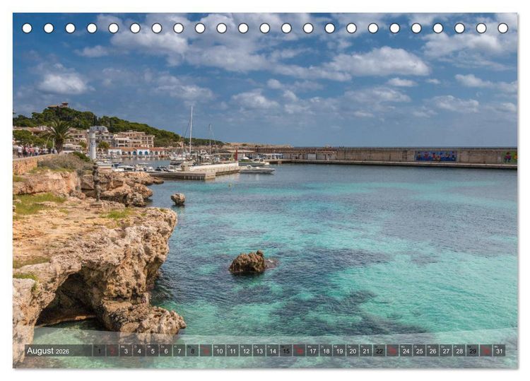 Produktbild: Im Osten von Mallorca (Tischkalender 2026 DIN A5 quer), CALVENDO Monatskalender