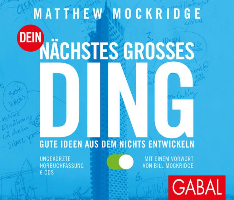 Produktbild: Dein nächstes großes Ding