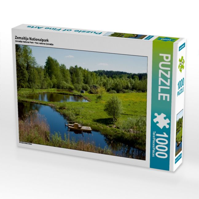 Produktbild: CALVENDO Puzzle Zemaitija Nationalpark | 1000 Teile Lege-Gr&ouml;&szlig;e 64x48cm Foto-Puzzle f&uuml;r gl&uuml;ckliche Stunden