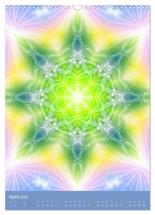Produktbild: Lichtvolle Mandalas (Wandkalender 2026 DIN A3 hoch), CALVENDO Monatskalender