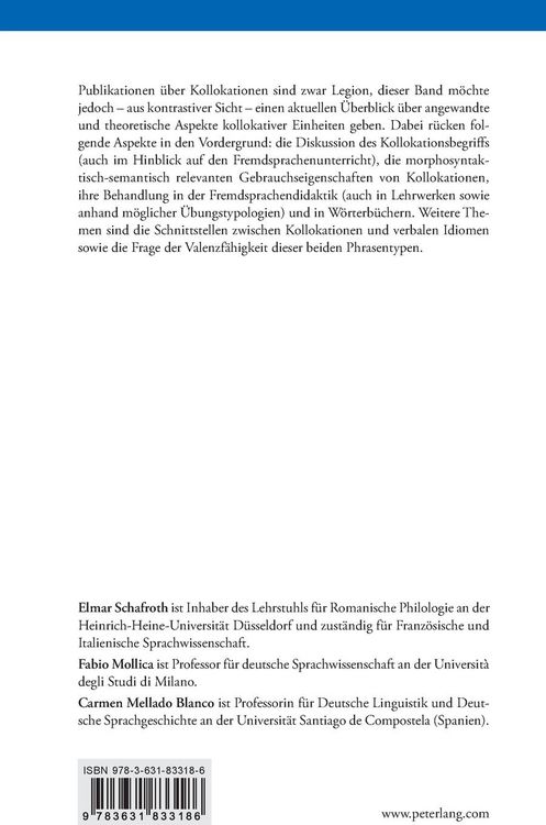 Produktbild: Kollokationen