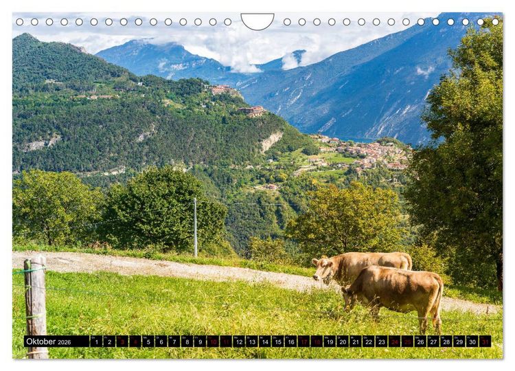 Produktbild: Tremosine - Perle &uuml;ber dem Gardasee (Wandkalender 2026 DIN A4 quer), CALVENDO Monatskalender