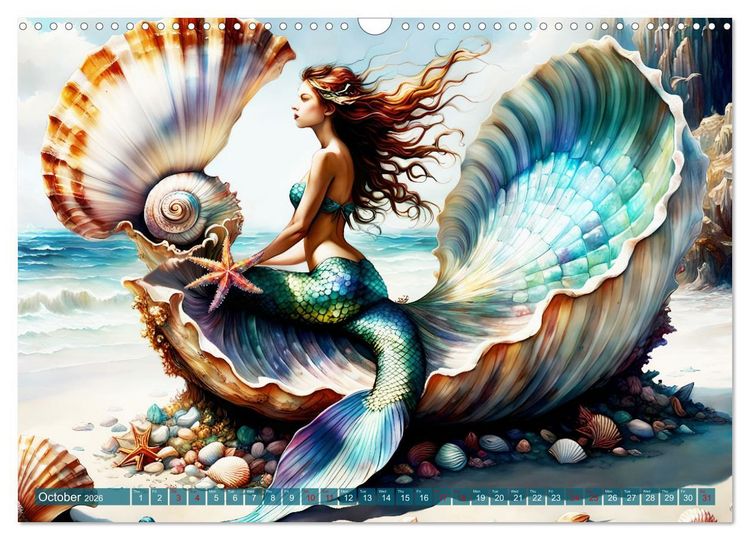 Produktbild: Conch queens (Wall Calendar 2026 DIN A3 landscape), CALVENDO 12 Month Wall Calendar