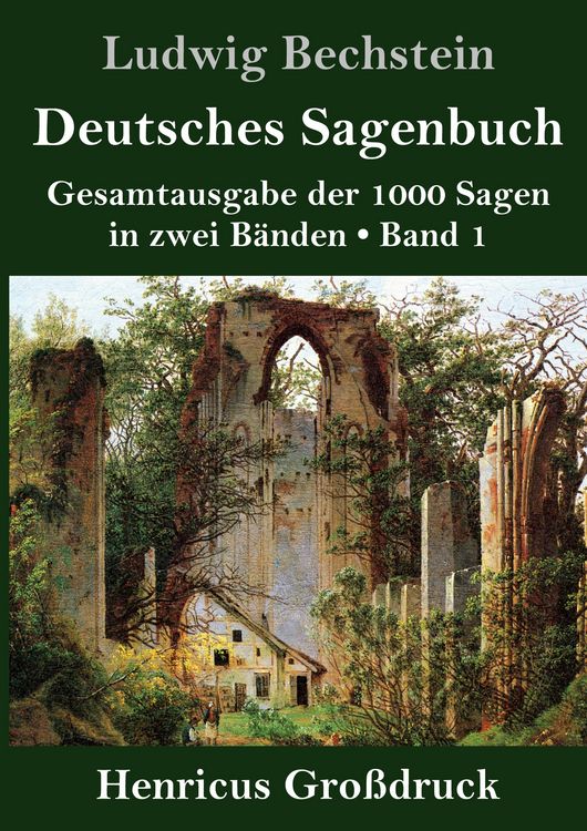 Produktbild: Deutsches Sagenbuch (Gro&szlig;druck)
