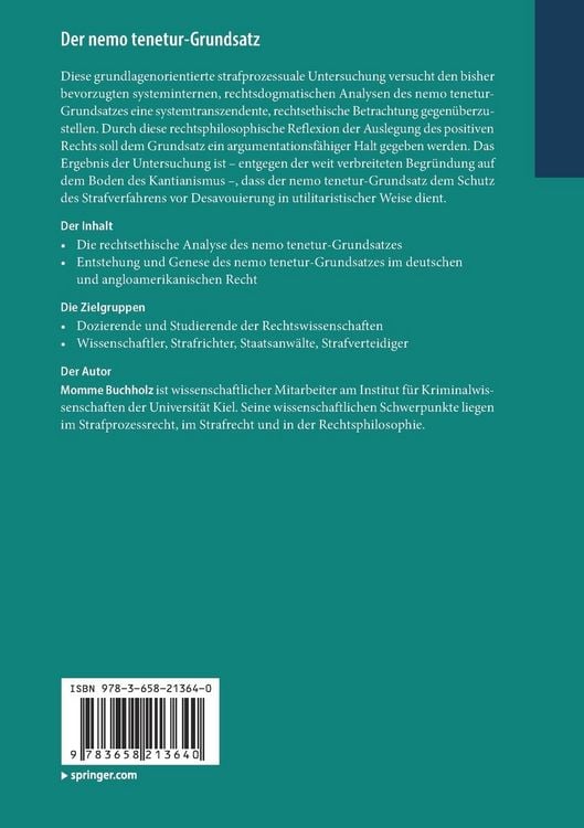 Der nemo tenetur-Grundsatz
