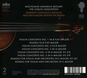 Produktbild: Mozart:The Violin Concertos