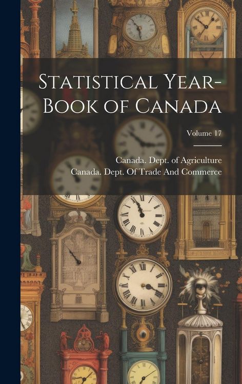 Produktbild: Statistical Year-Book of Canada; Volume 17