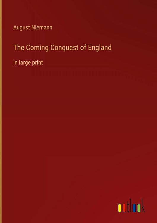 Produktbild: The Coming Conquest of England