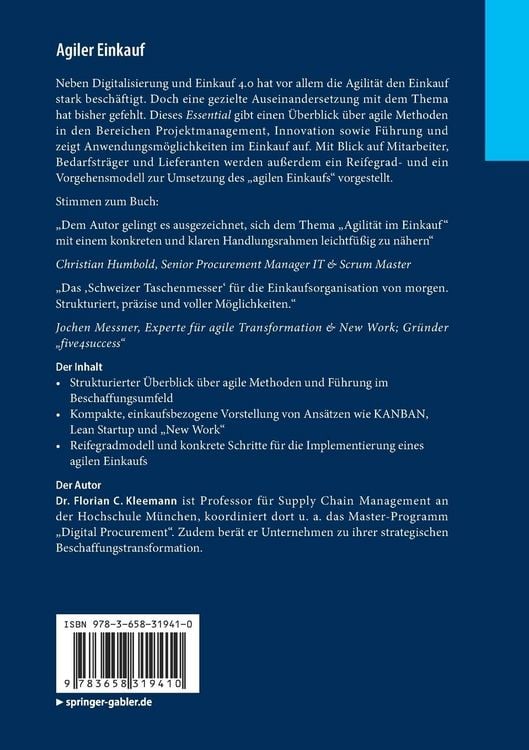 Produktbild: Agiler Einkauf