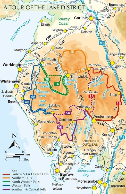 Produktbild: Cycling in the Lake District